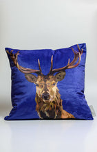 Load image into Gallery viewer, Stag Velvet Cushion
