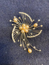 louis spray brooch