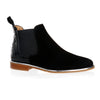 Black Suede Chelsea Boot