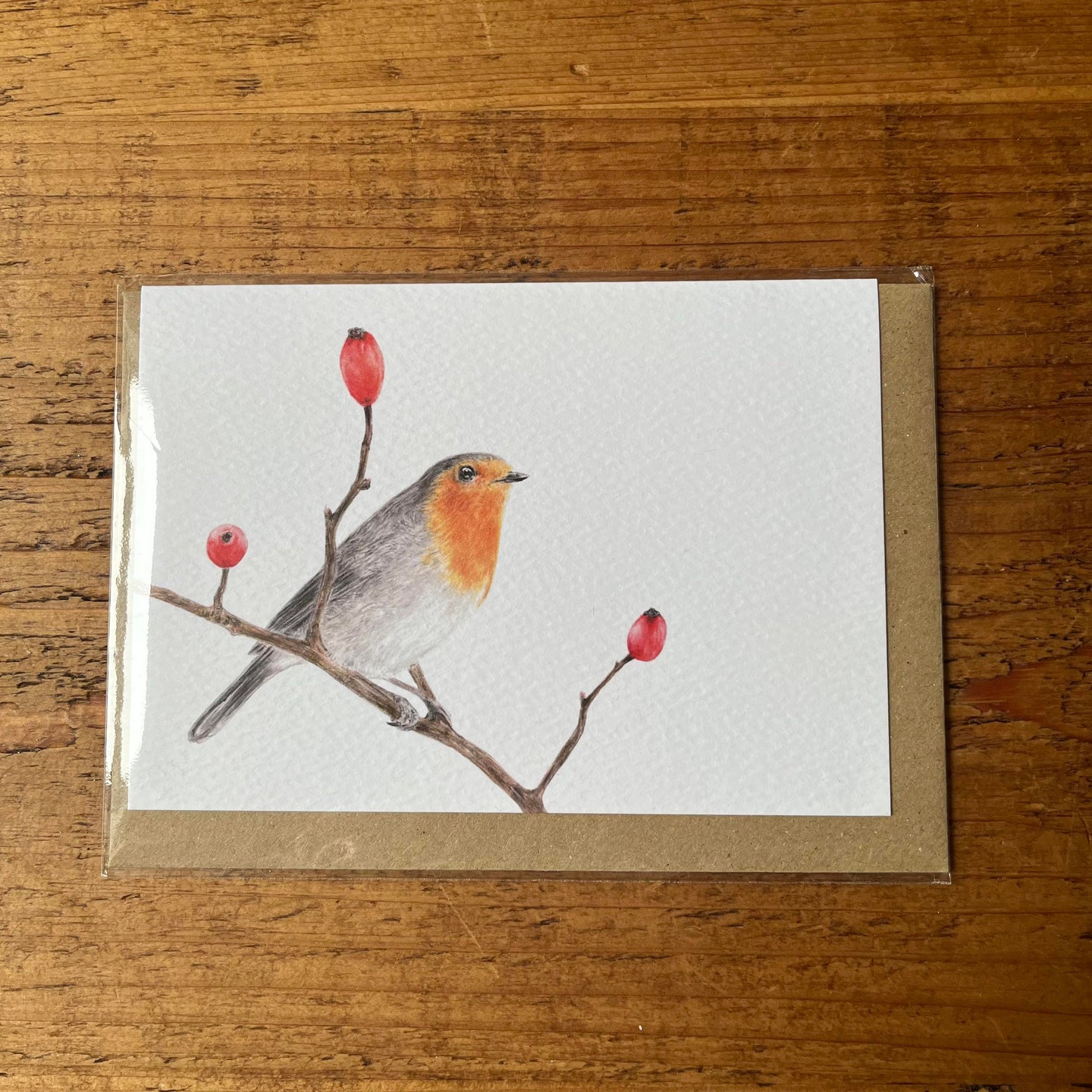 Robin A6 Greeting Card