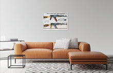 Load image into Gallery viewer, AK47 Kalashnikov Assault Rifle Automatic Mechanism Poster 1980
