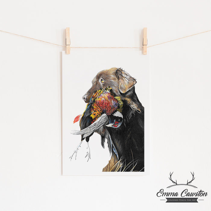 Gundog Giclee Print