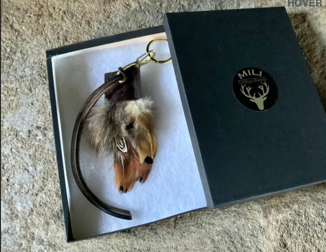 The Feather Luxe Key Ring