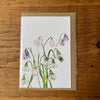 Wild Flowers A6 Greeting Card