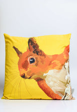 Load image into Gallery viewer, Red Squirrel Velvet Cushion
