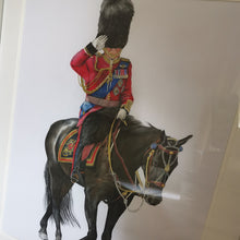 Load image into Gallery viewer, The Royal Guard - Original with Liquid Gold Leaf
