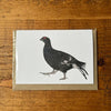 Black Grouse A6 Greeting Card