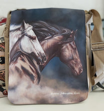 Load image into Gallery viewer, Shoulder Bag (with original art on flap)
