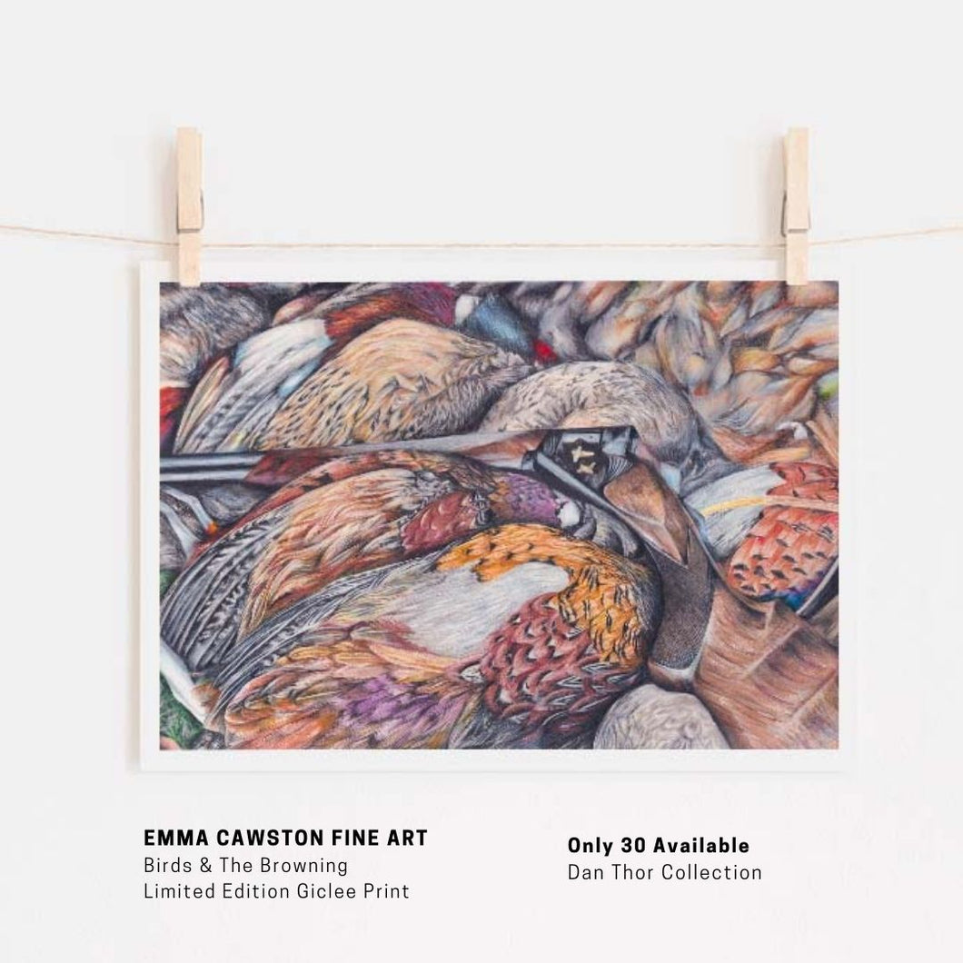 Bird & The Browning Limited Edition Giclee Print