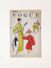 Load image into Gallery viewer, Original, Mounted, Vogue Sewing Pattern Covers 1950&#39;s~80s
