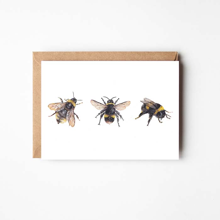 Bee Greeting Card 'Bee Mine'
