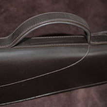 Load image into Gallery viewer, Leather Gun Slip with Flap, Buckle &amp; Zip
