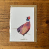 Pheasant A6 Greeting Card