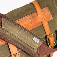 Load image into Gallery viewer, HANDMADE DUFFLE AND MESSENGER BAG WITH ACCESSORIES
