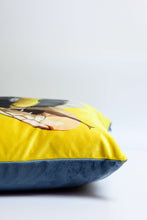 Load image into Gallery viewer, Bumble Bee Velvet Cushion
